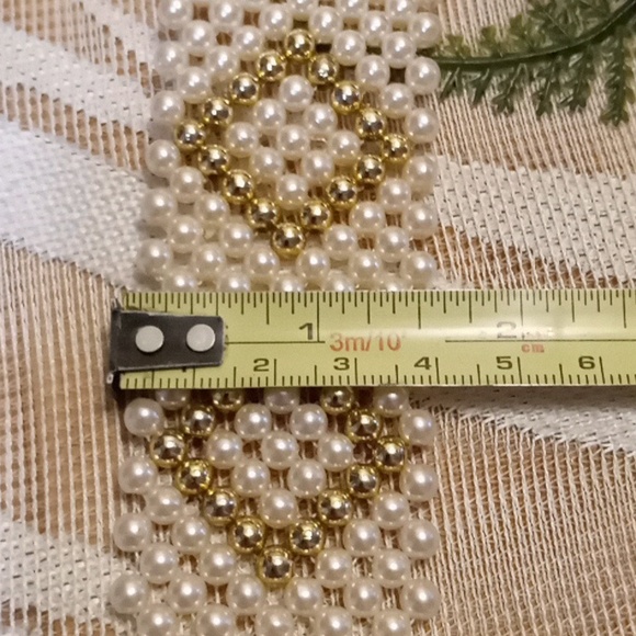 Stunning Gold & White Pearl Belt - Picture 13 of 16